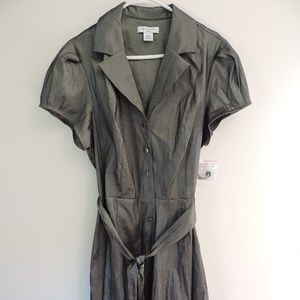 Liz Clairborne Woman Size 18W Gray Dress NWT